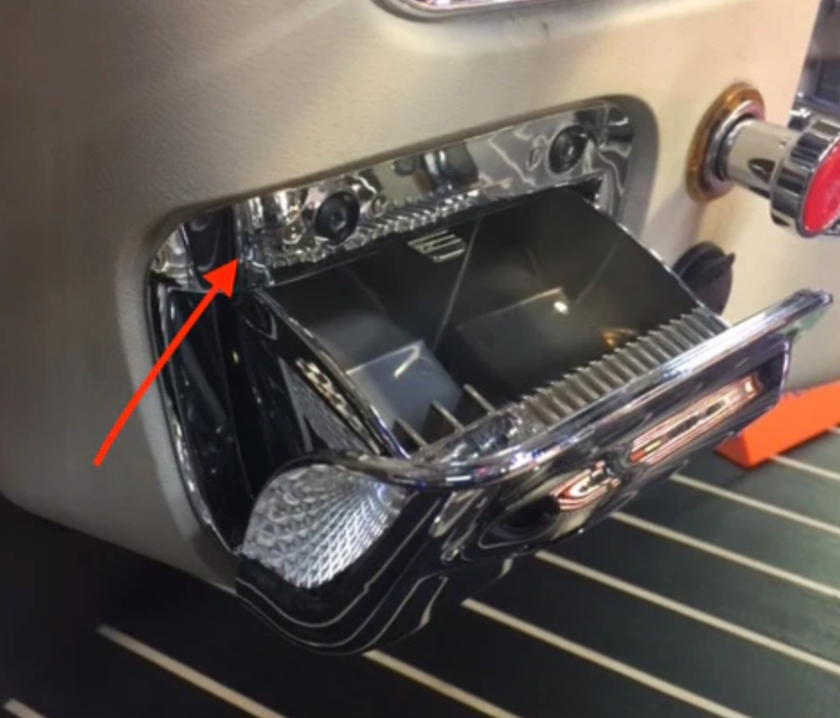 Ash Tray Trim fits Peterbilt 2006+ and Various Other Models