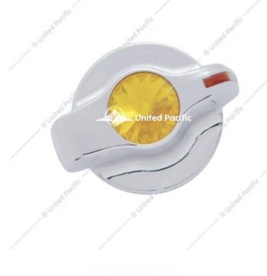2006+ Signature A/C Control Knob Amber Diamond fits Peterbilt