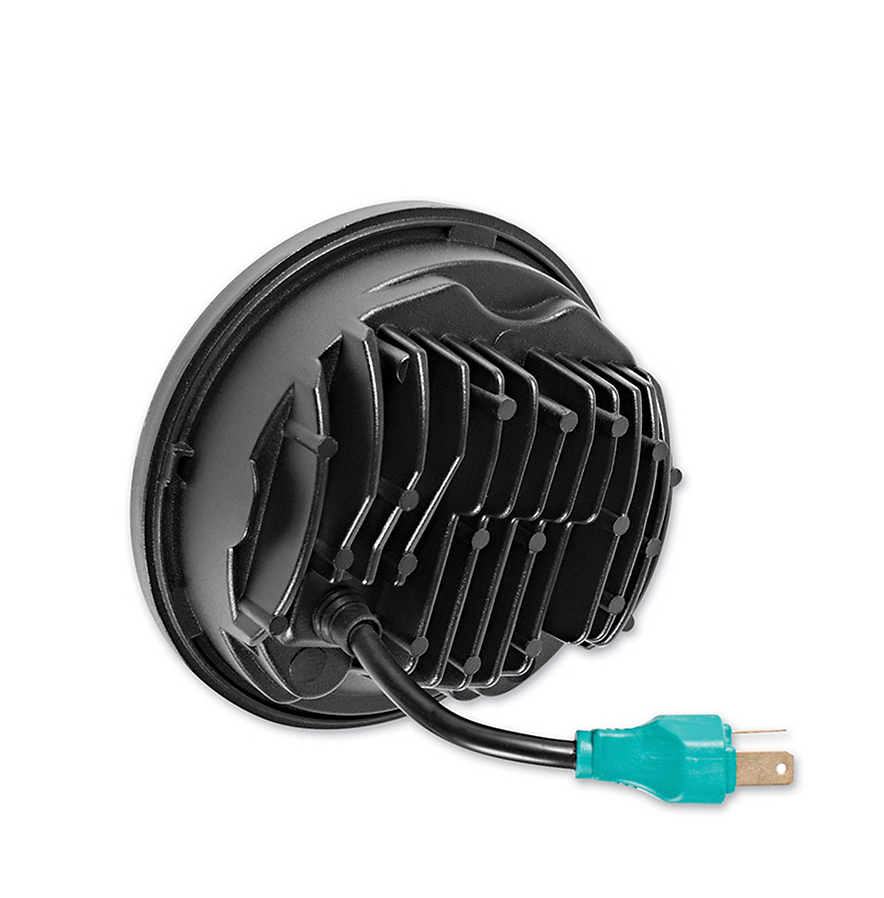5.75" ROUND PROJECTOR LED HEADLIGHT - CHROME