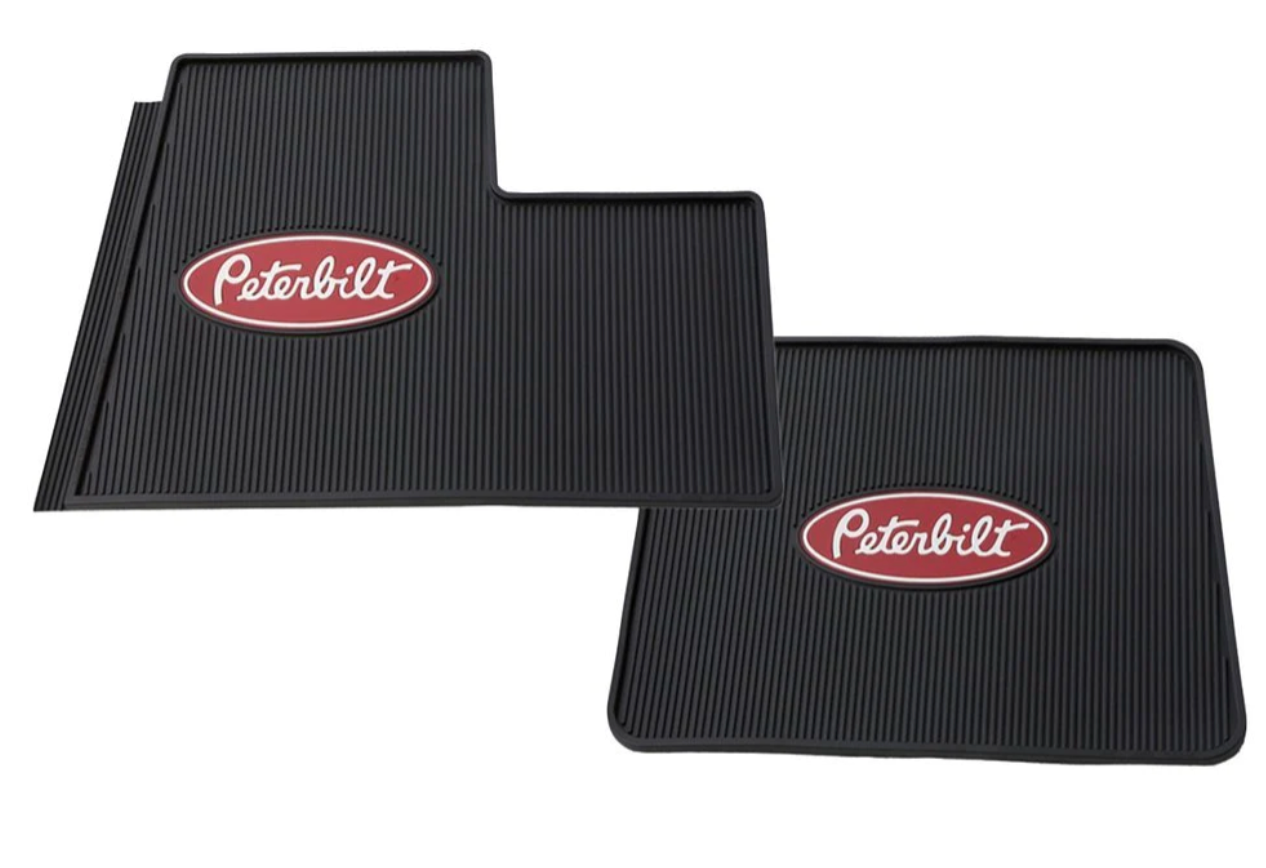 OEM Floor Mat Set fits Peterbilt model 357, 375, 377, 378, and 379, 2005 & Up