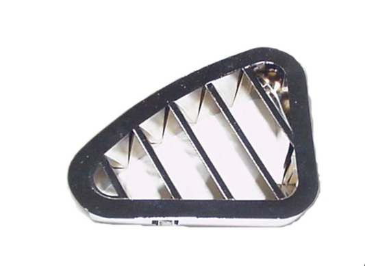 Chrome Plastic Bezel, L/H fits Peterbilt