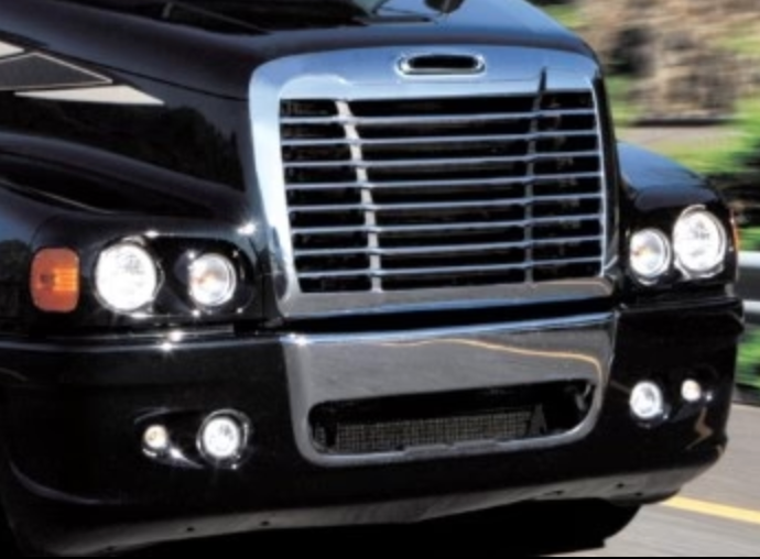 Chrome Center Bumper W/ Center Tow Hole Fits Freightliner Century 2004+