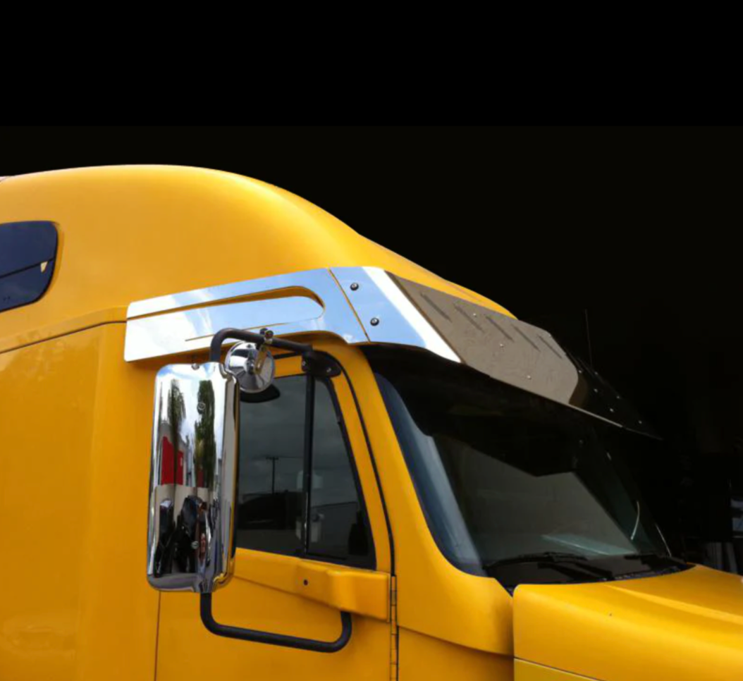 Visor Extension fits Freightliner Century/Columbia/Coronado (For Visors With 2 Hole Mounting) (sold in pairs)