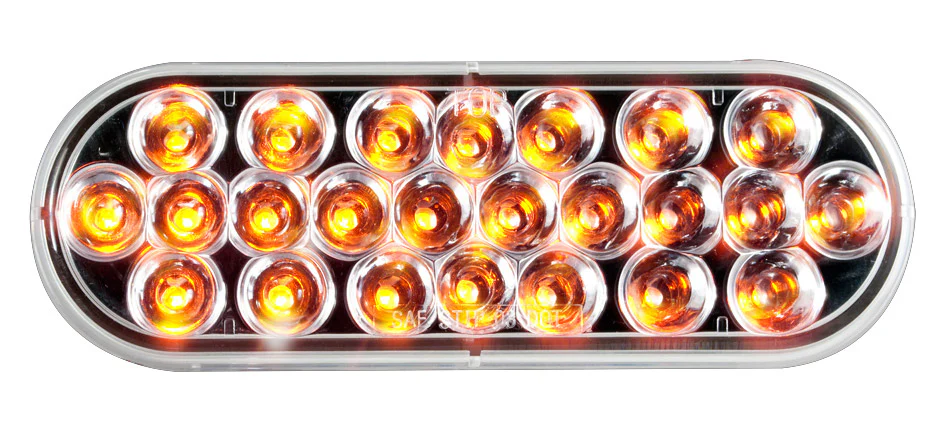 6” Oval 24 LED Park/Turn/Clearance Light 12V