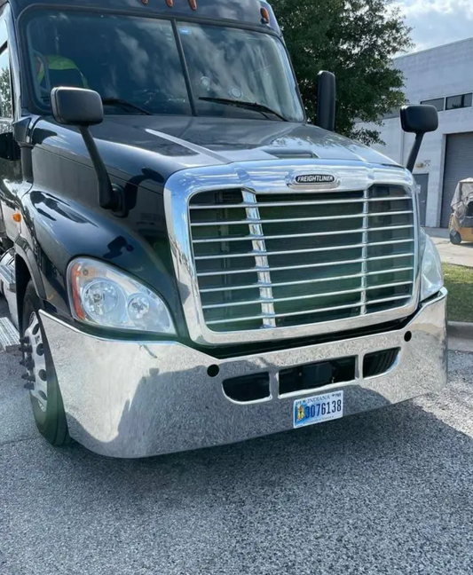 One Piece Cascadia Chrome Bumper 2008 - 2017