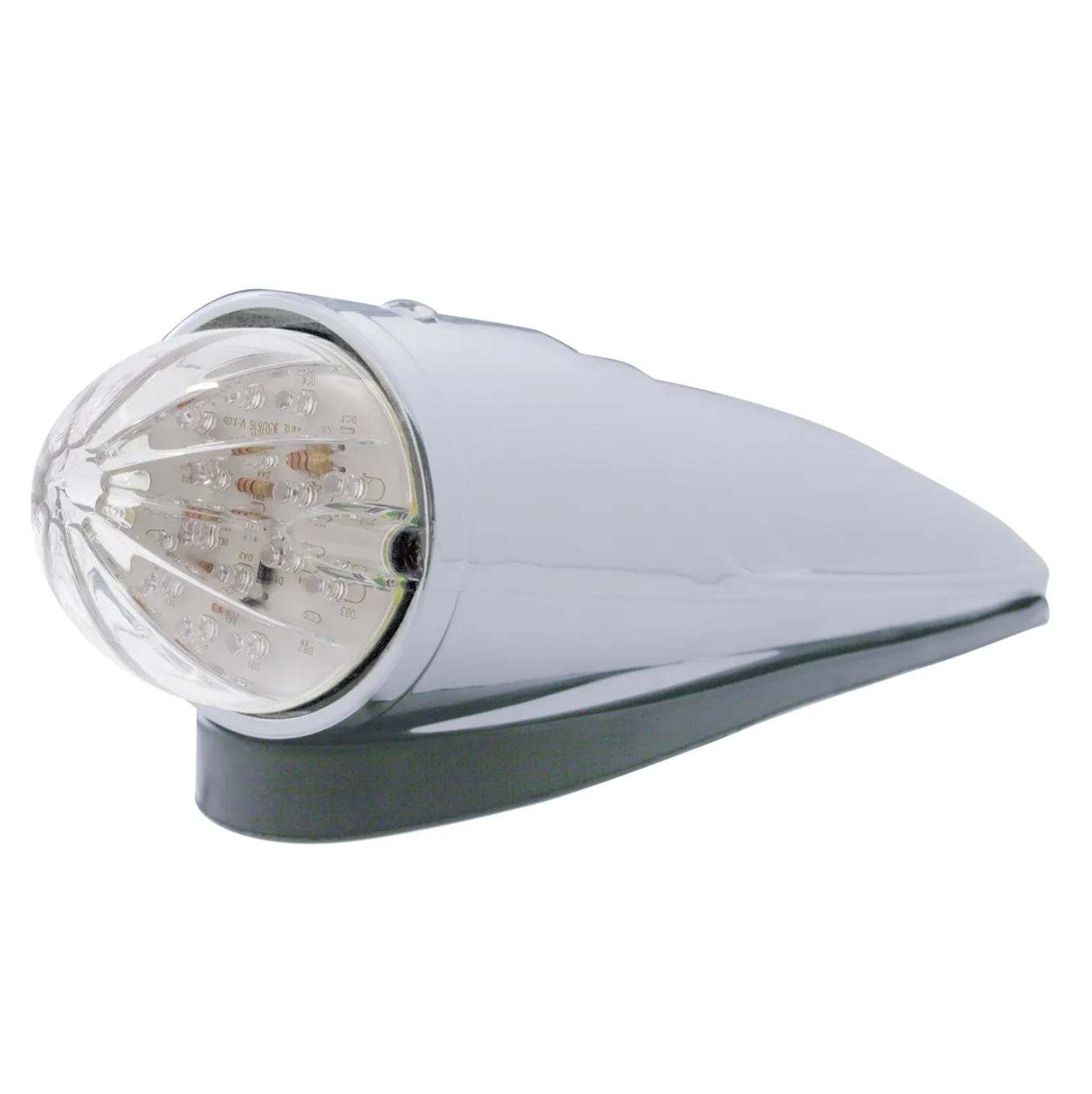 19 LED BULLET WATERMELON GRAKON 1000 CAB LIGHT KIT Truckers Chrome