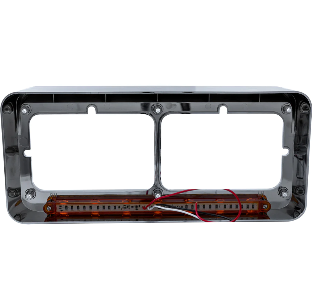 1969 Chevrolet Camaro Headlamp Bezels W/o Chrome Trim, Pair - Foto 6