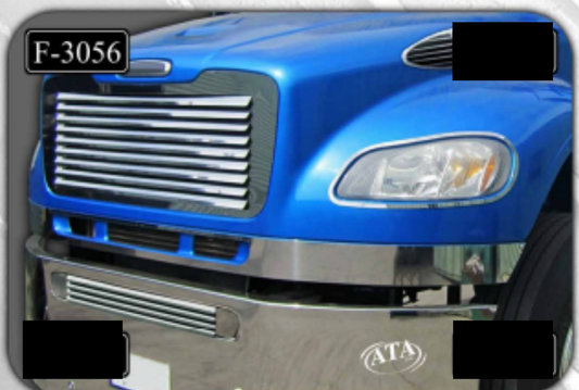 Freightliner M2 Hood Grill with 9 Louvers