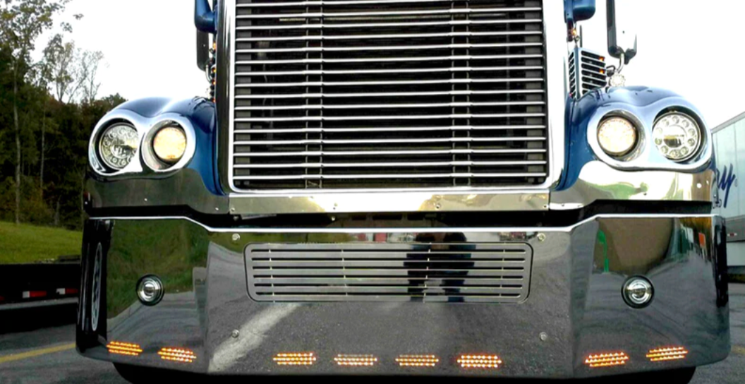 LED Projector Round Fog Light Fits Freightliner Century and Columbia